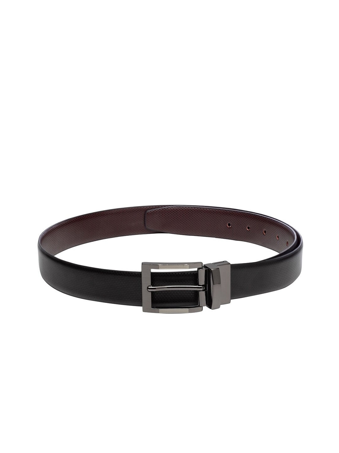

Apsis Men Solid Synthetic Leather Formal Belt, Black