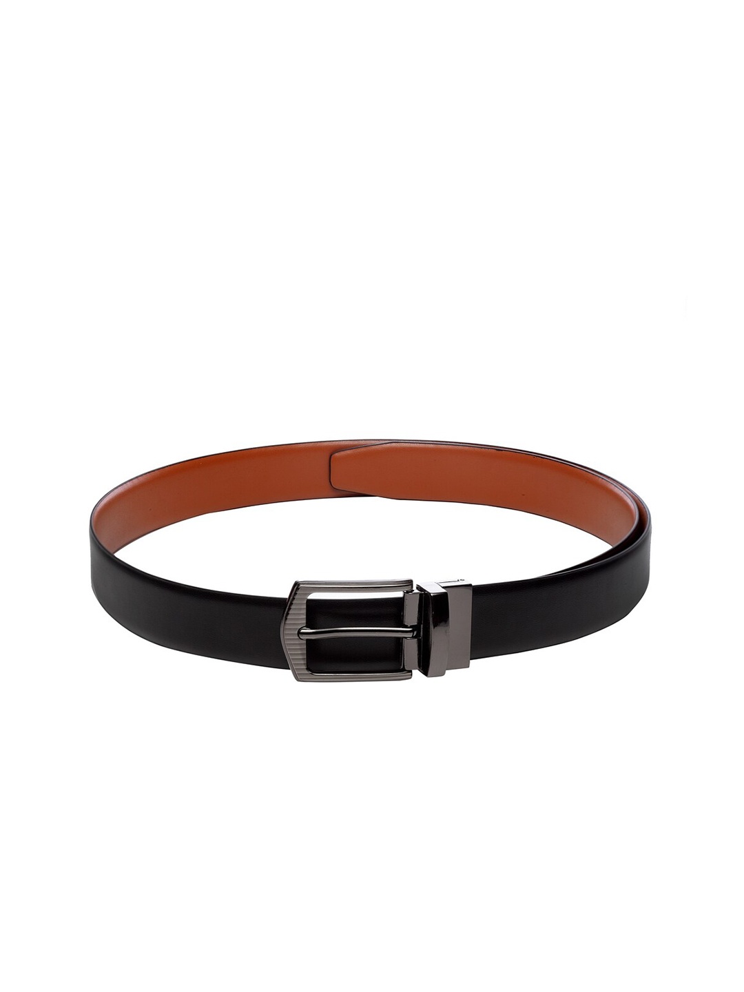 

Apsis Men Solid Synthetic Leather Formal Belt, Black