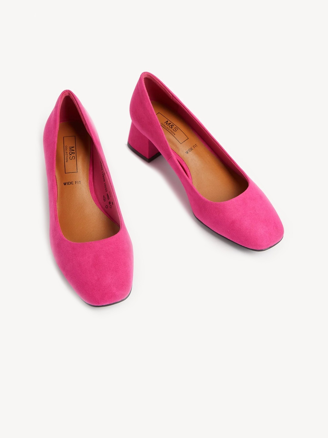 

Marks & Spencer Women Solid Block Pumps, Pink