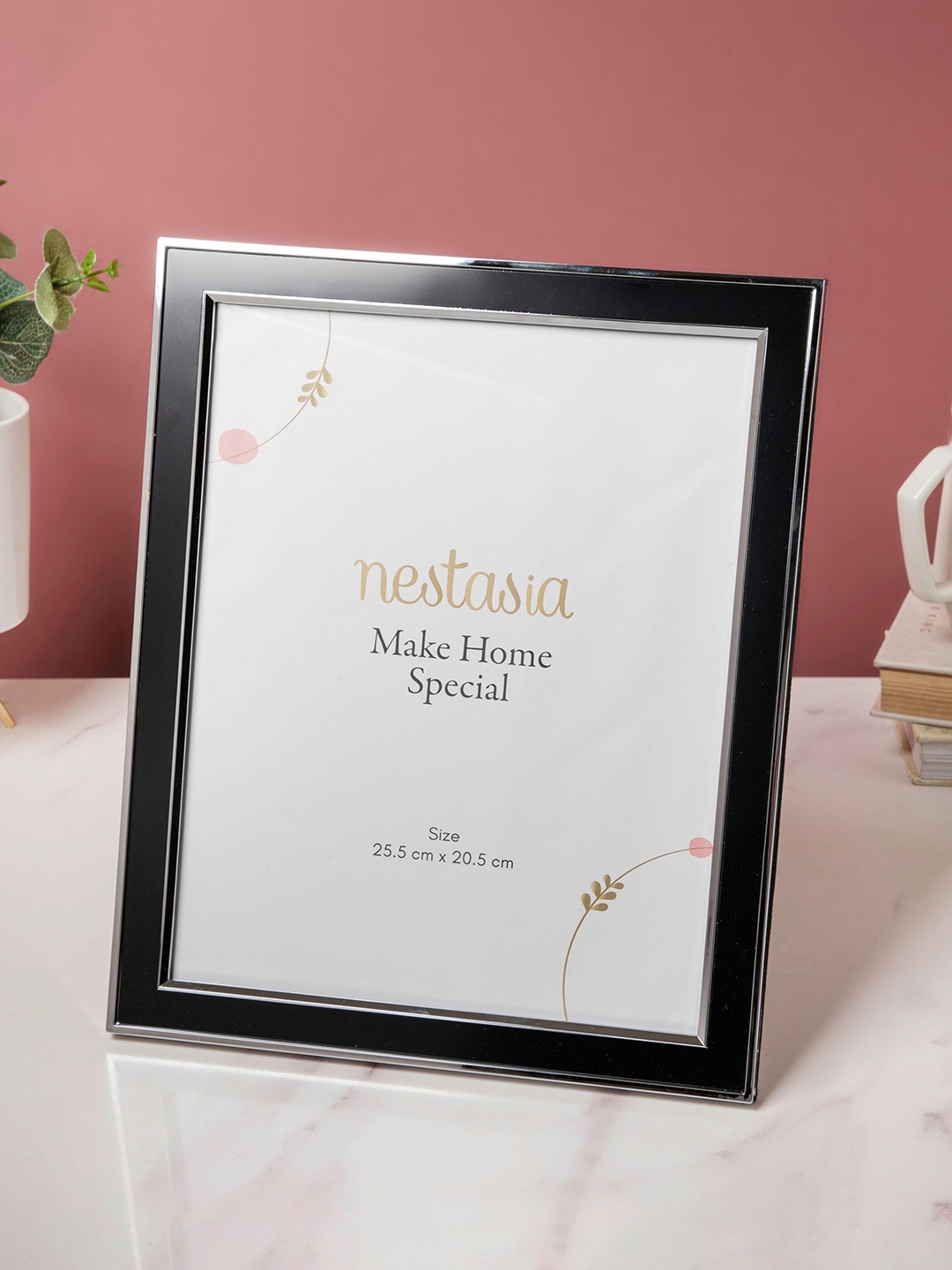 

Nestasia Black Sleek Photo Frame
