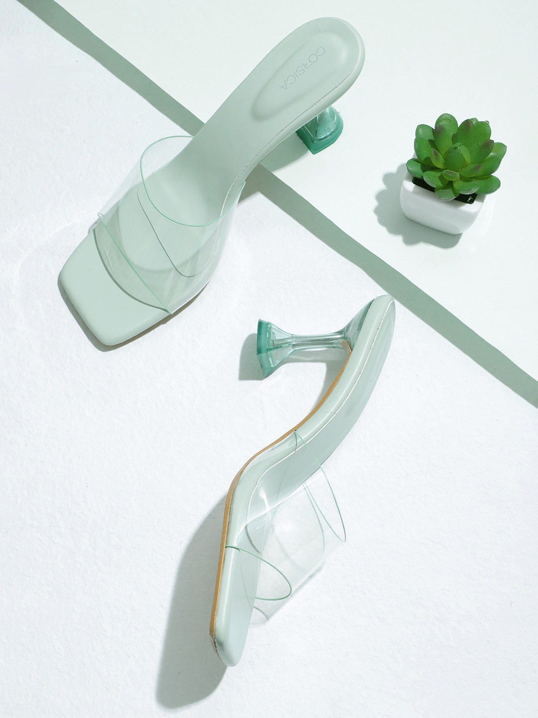 

CORSICA Women Slim Heels, Transparent