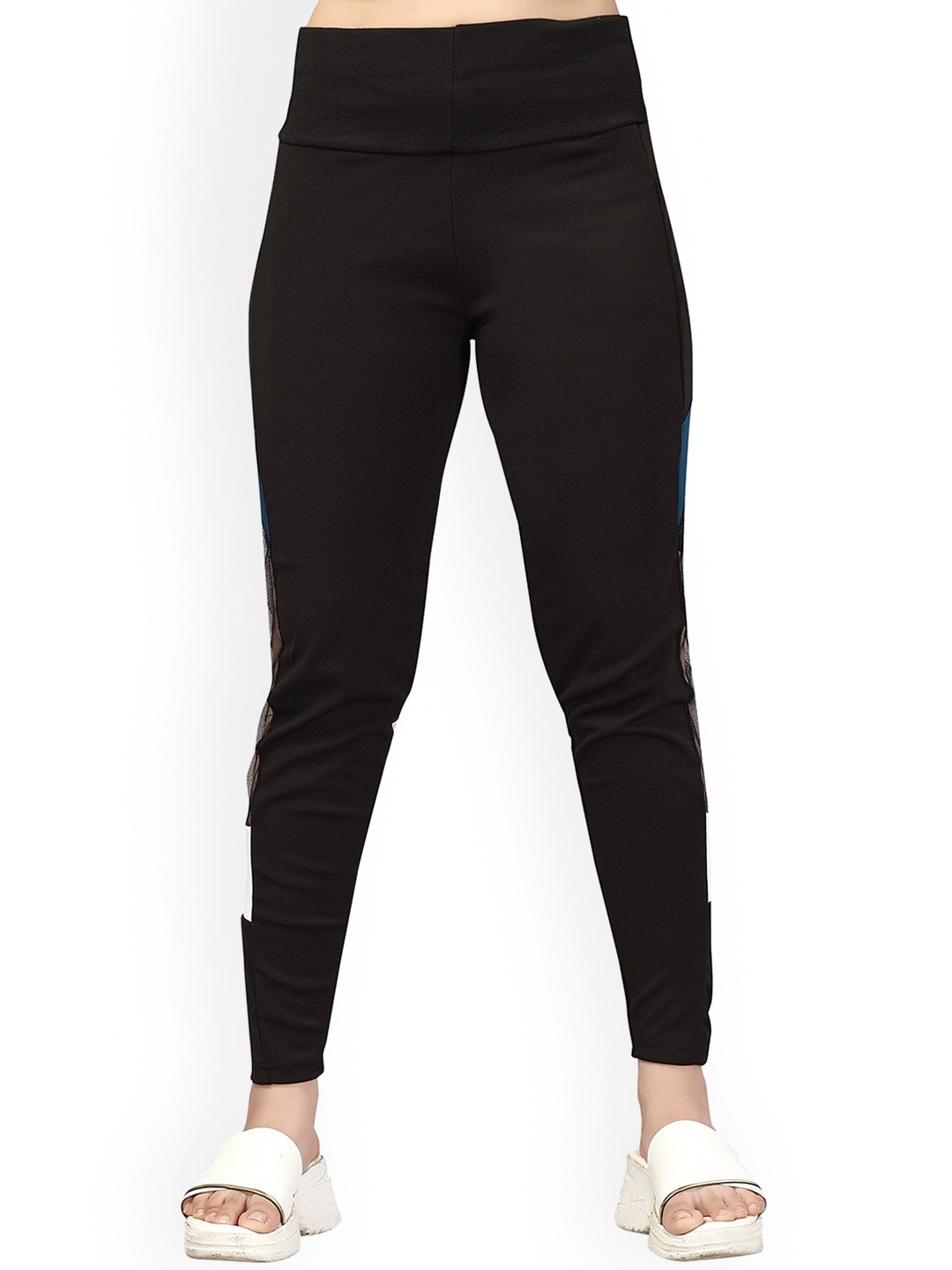 

Aarika Girls Colorblocked Rapid Dry Track Pants, Black