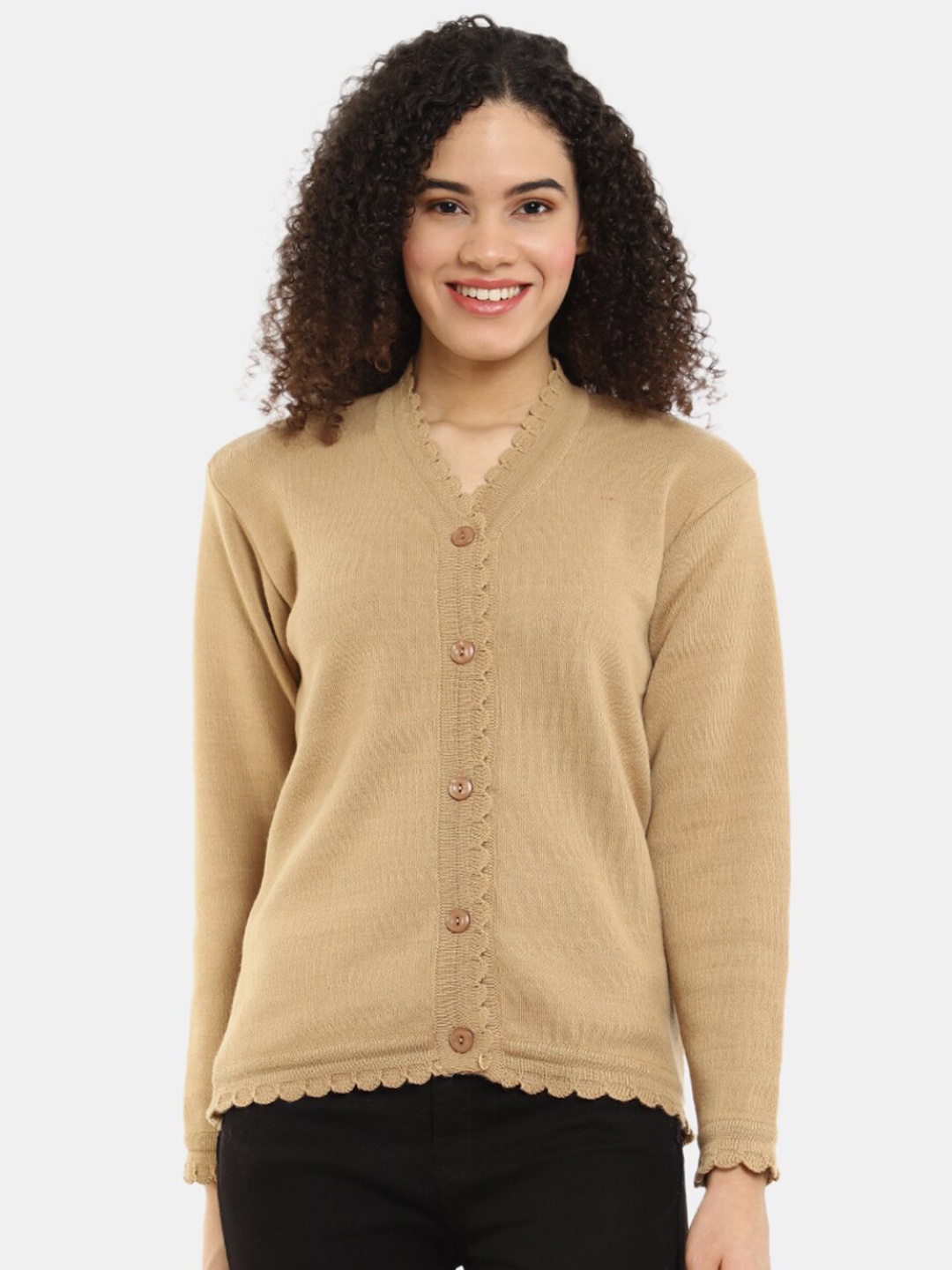 

V-Mart Women Khaki Sweatshirt
