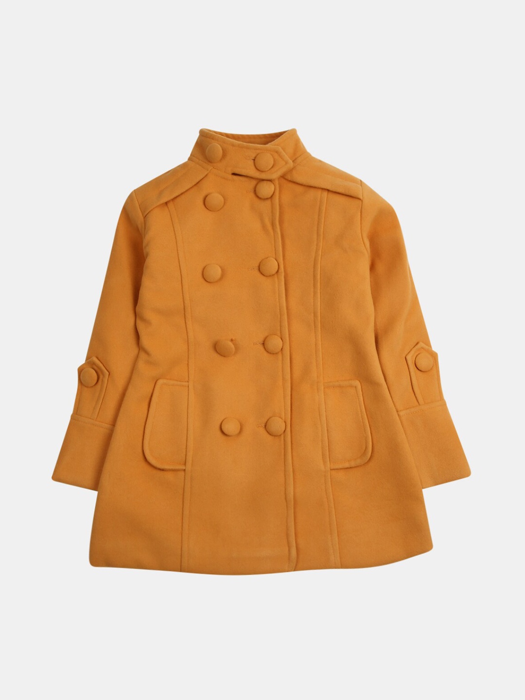 

V-Mart Girls Lightweight Outdoor Tailored Jacket, Mustard