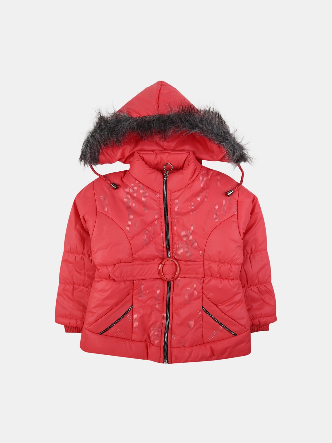 

V-Mart Girls Lightweight Cotton Outdoor Bomber Jacket, Multi