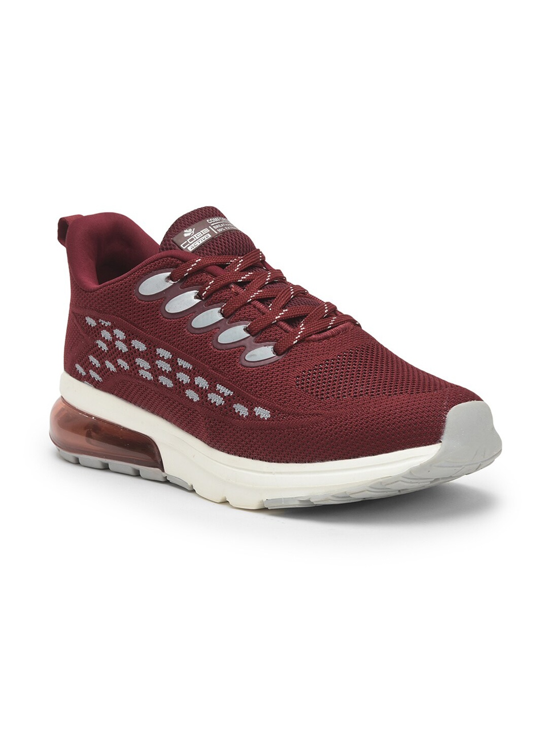 

COBB Men Walking Non-Marking Running Sports Shoes, Maroon