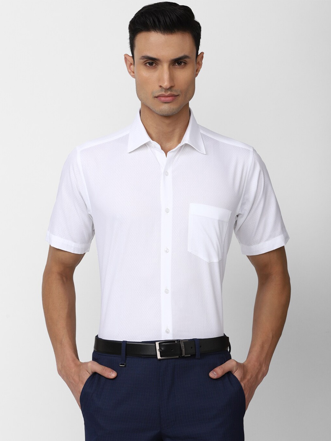 

Van Heusen Men Formal Shirt, White