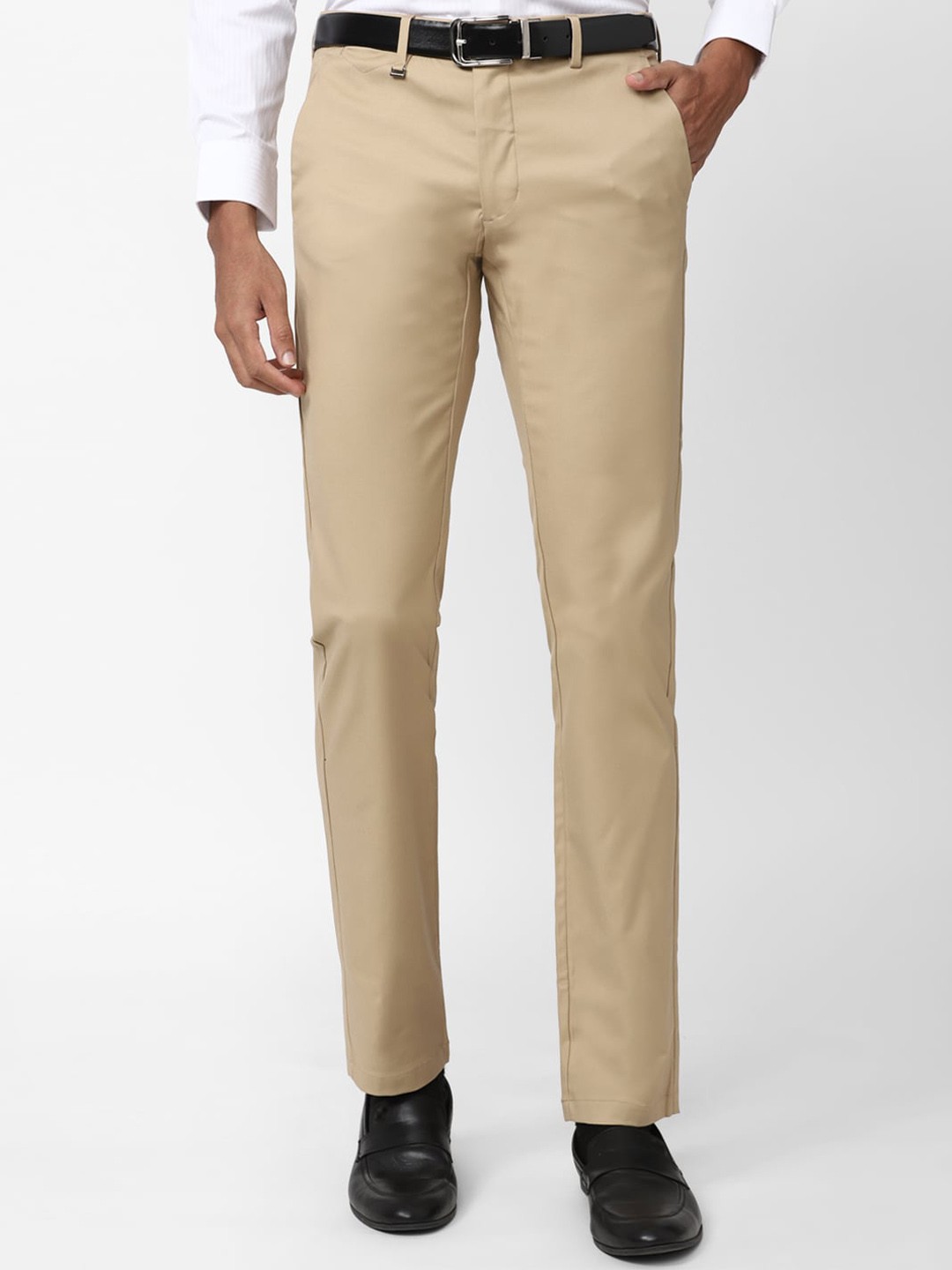 

Van Heusen Men Slim Fit Trousers, Khaki