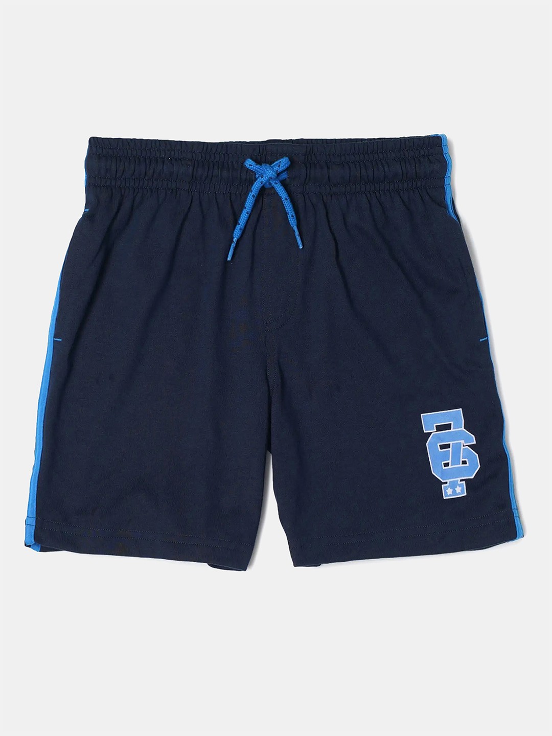 

Jockey Boys Super Combed Cotton Rich Graphic Printed Shorts - AB11, Blue