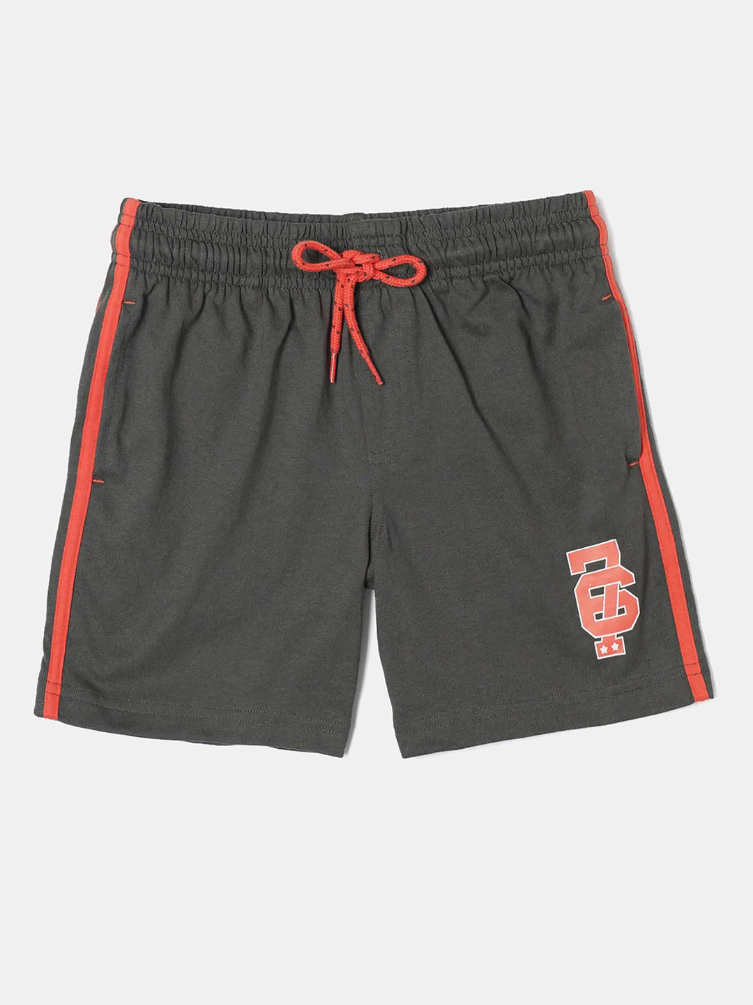 

Jockey Boys Super Combed Cotton Printed Shorts with Convenient Side Pockets-AB11, Green