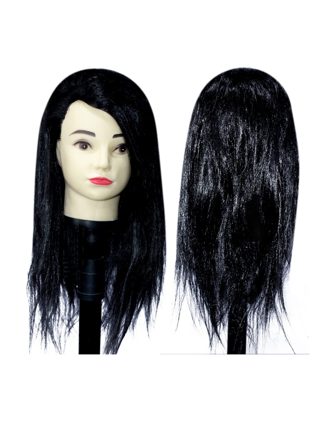 

CHRONEX Professional Styling Wig with Dummy - Black