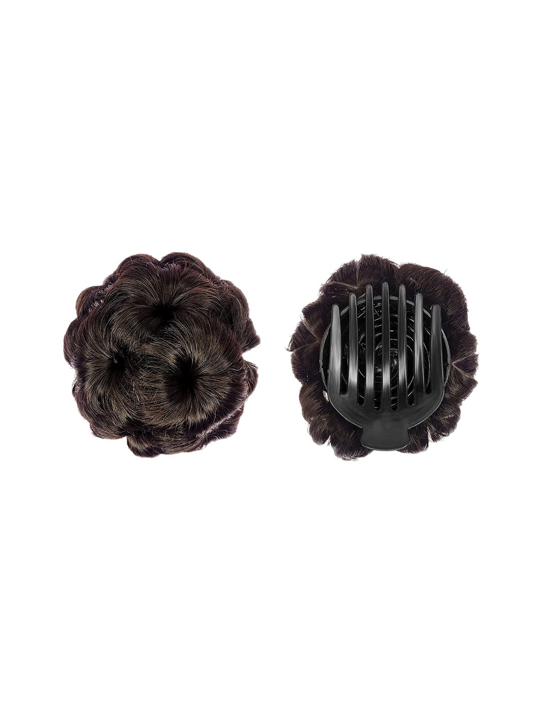 

CHRONEX Artificial Bun For Marriage Functions Nug Panja Hair Extension - Brown