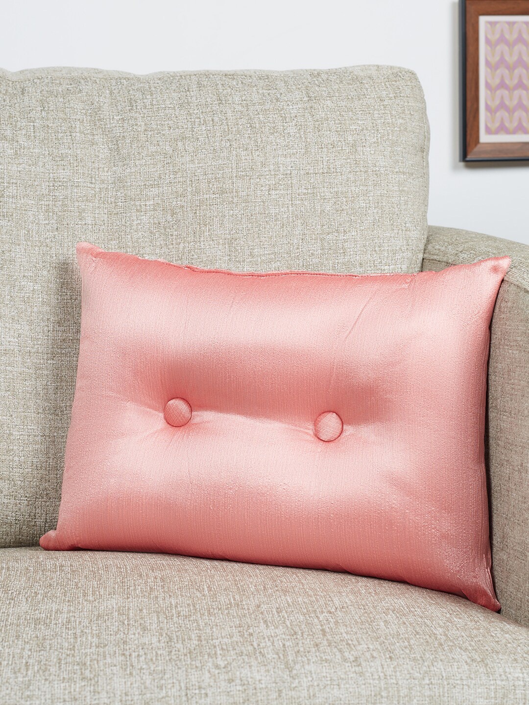 

HomeTown Fiesta Pink Rectangle Reversible Cushion Covers