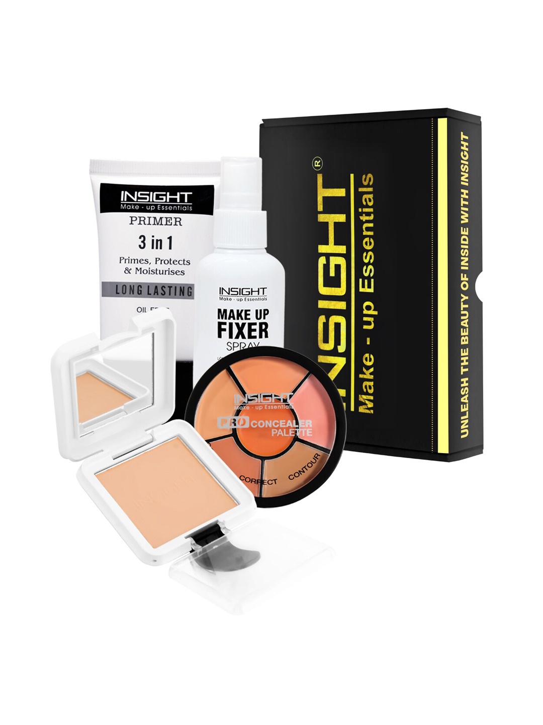 

INSIGHT Women Cosmetics Face Makeup Combo 350g, Brown