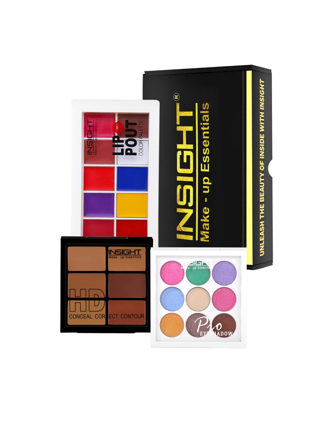 

INSIGHT Cosmetics Pack Of 3 Face Makeup Combo, Multi