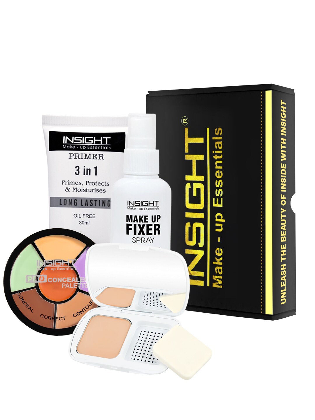 

INSIGHT Pack of 4 Face Makeup Combo Gift Set, Multi