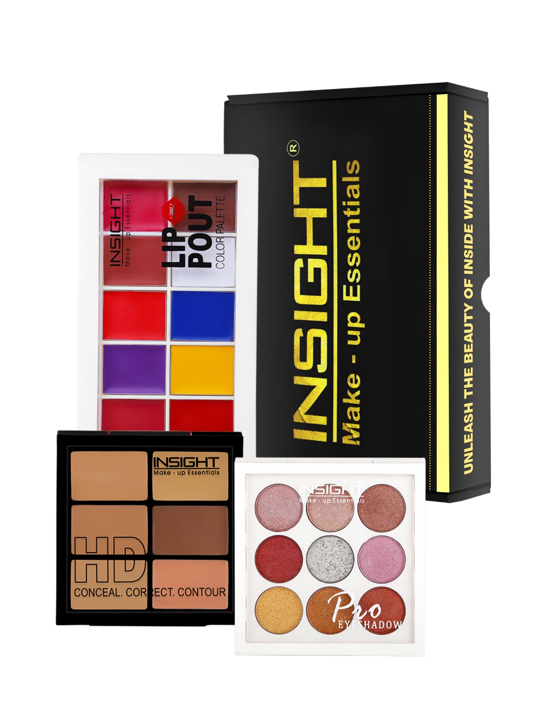 

INSIGHT Cosmetics Face Makeup Combo 350gm, Multi