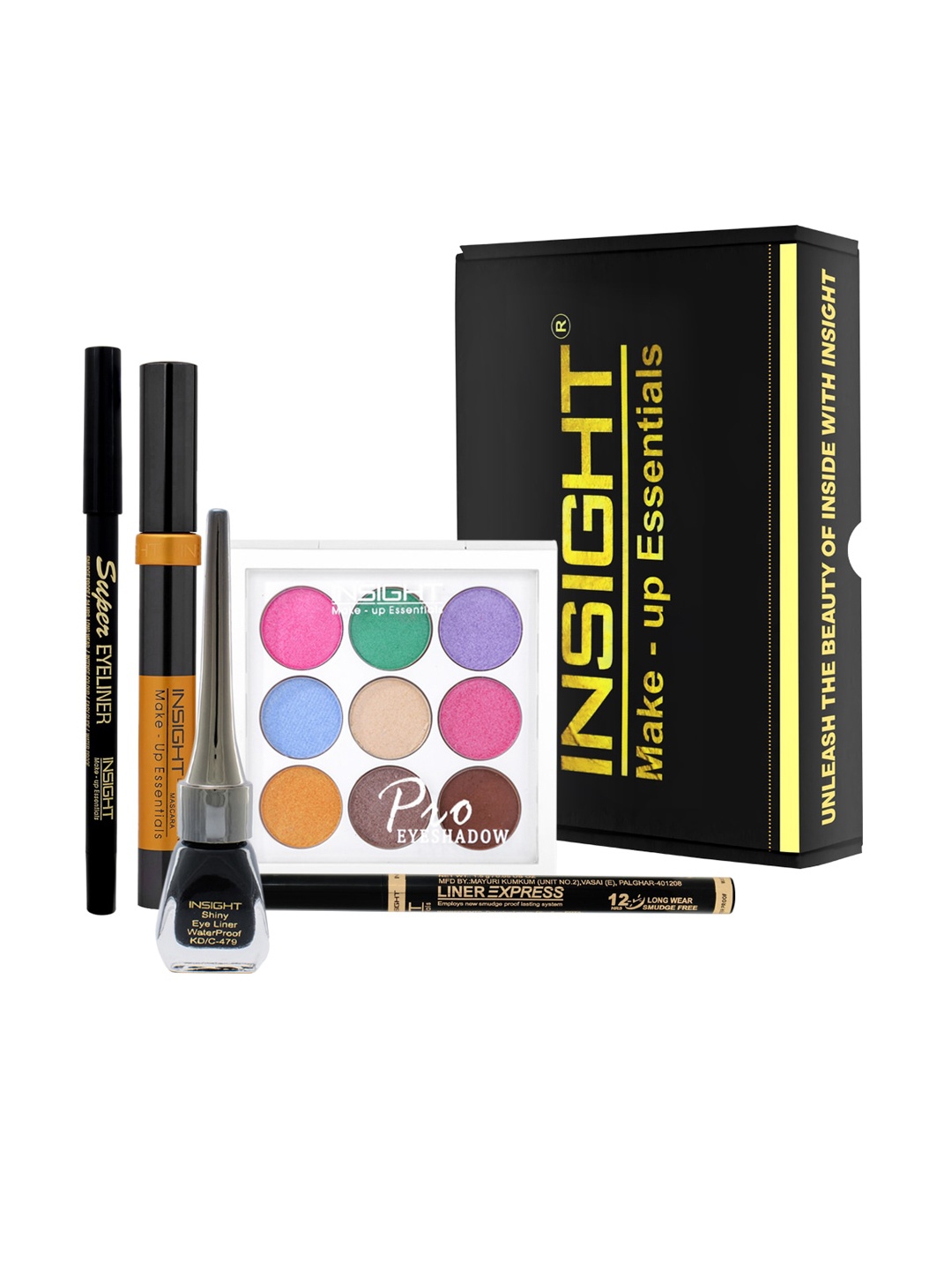 

INSIGHT Pack of 5 Face Makeup Combo Gift Set, Multi