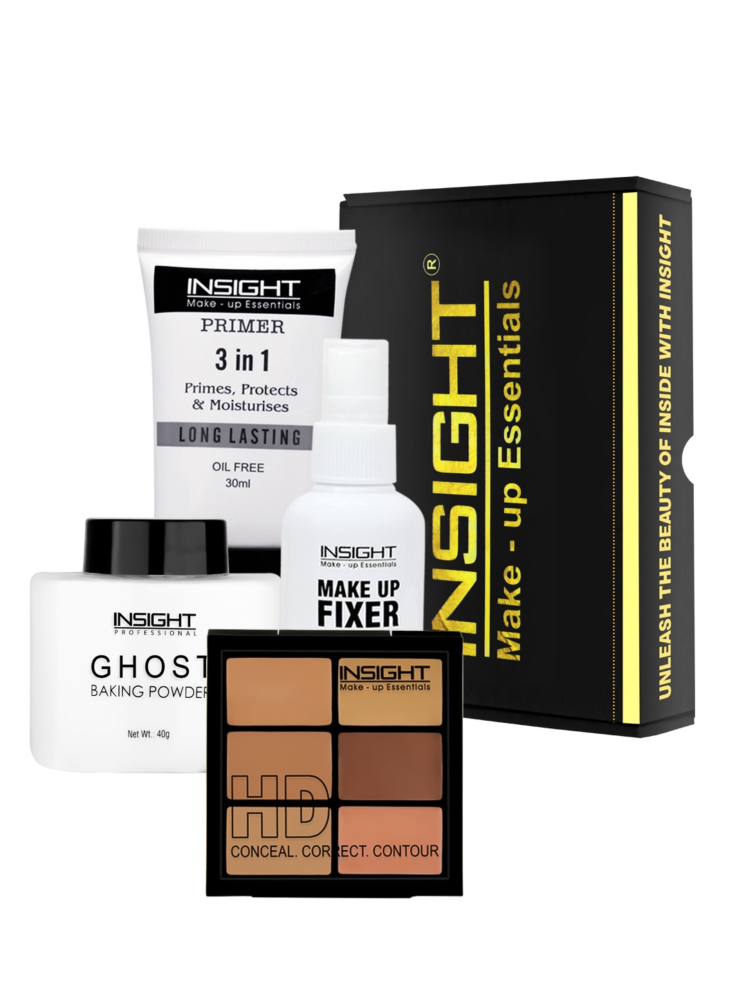 

INSIGHT Cosmetics Face Makeup Combo 350gm, Multi