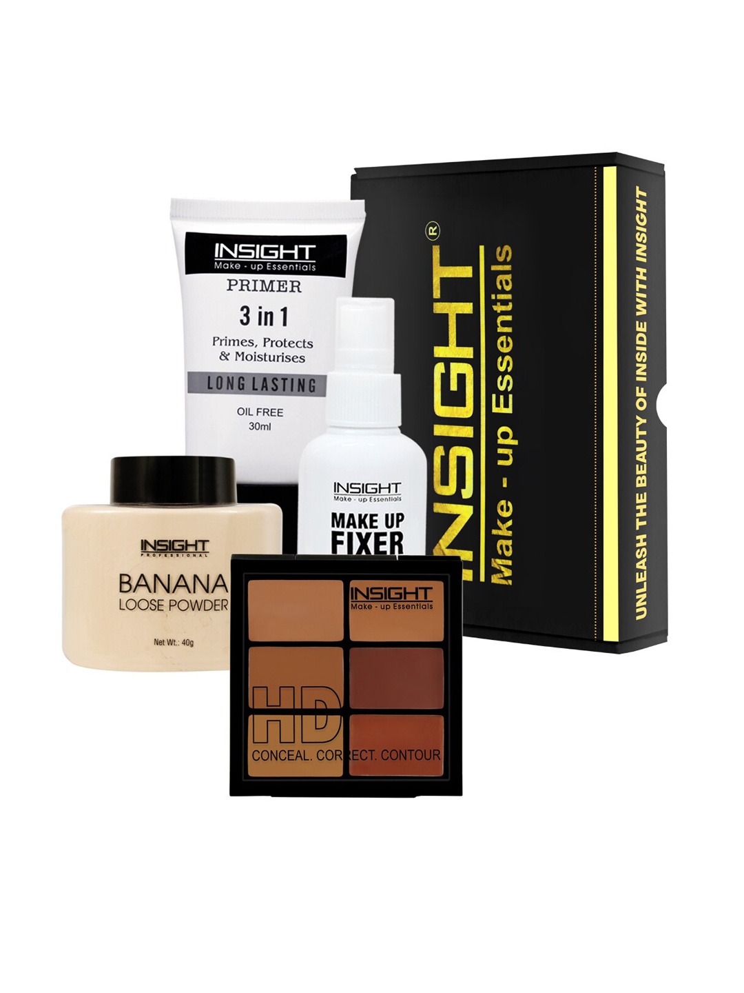 

INSIGHT Cosmetics Face Makeup Combo 350g, Multi