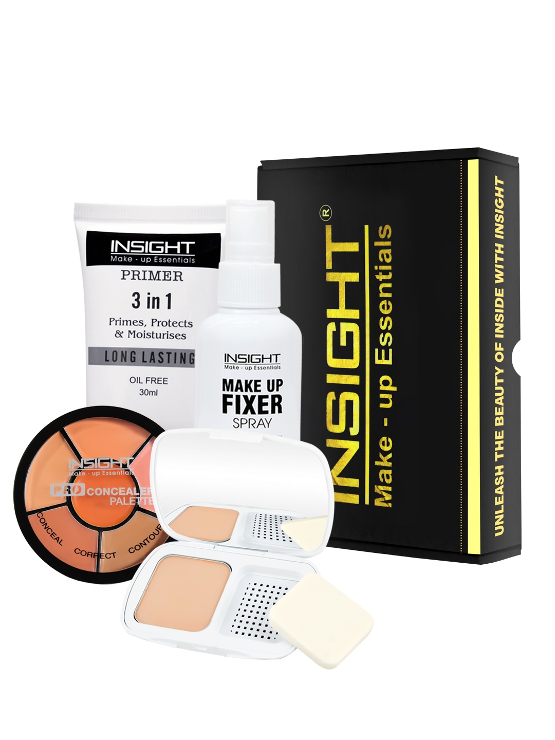 

INSIGHT Cosmetics Face Makeup Combo 350g, Multi