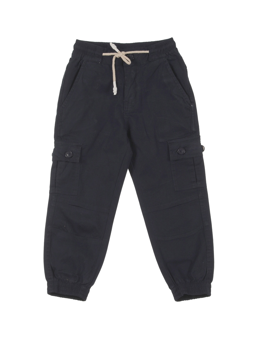 

Lil Lollipop Unisex Kids Cotton Jogger Jeans, Navy blue