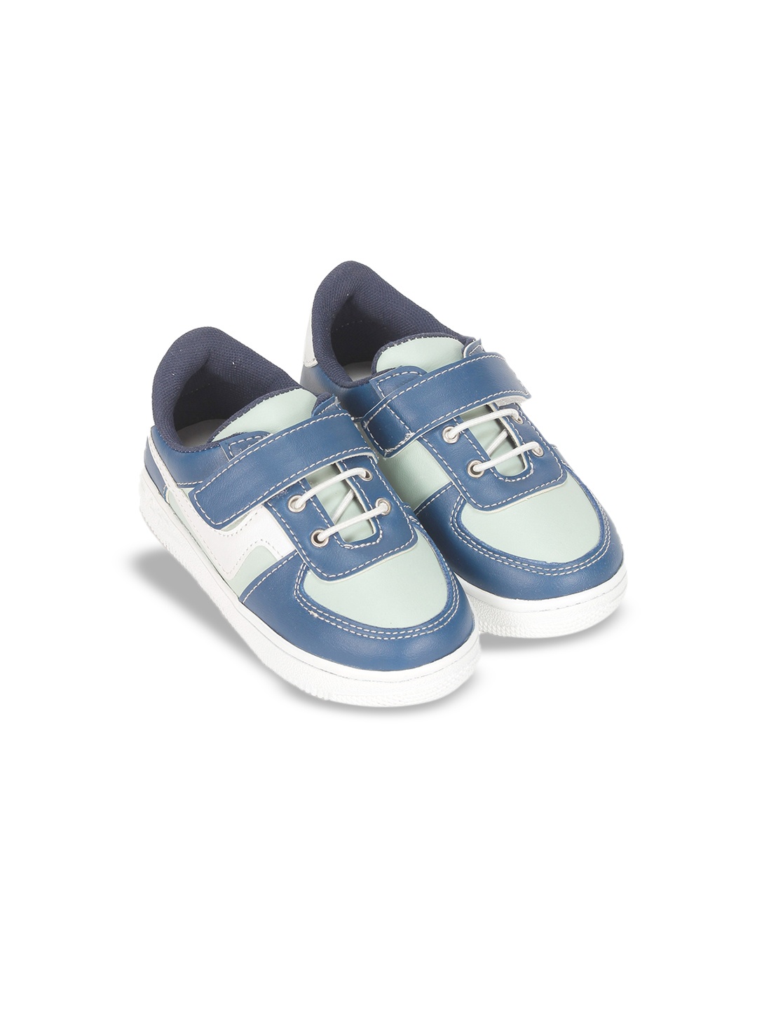 

Lil Lollipop Kids Colourblocked Sneakers, Navy blue