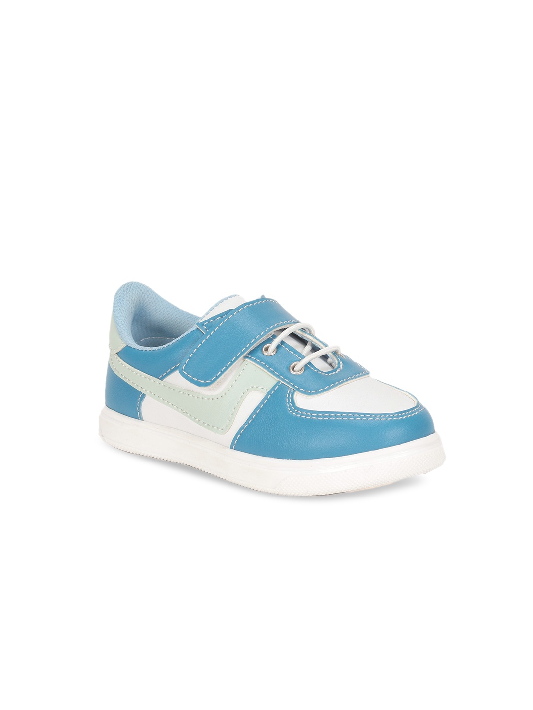 

Lil Lollipop Kids Colourblocked Sneakers, Blue