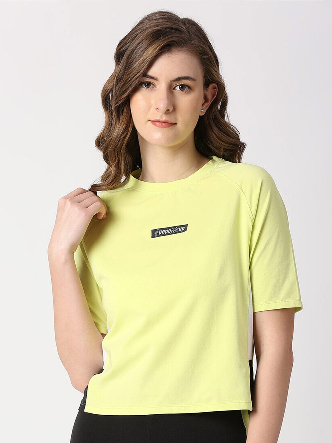 

Pepe Jeans Women Cotton T-shirt, Yellow
