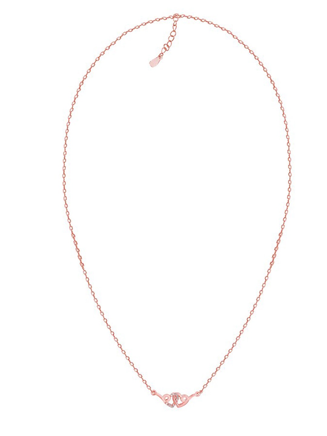 

GIVA 92.5 Sterling Silver Rose Gold-Plated Necklace