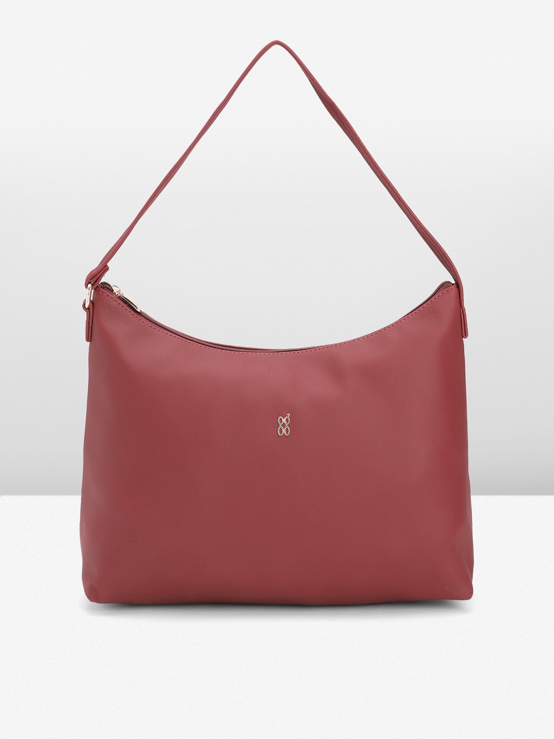 

Baggit Structured Hobo Bag, Burgundy