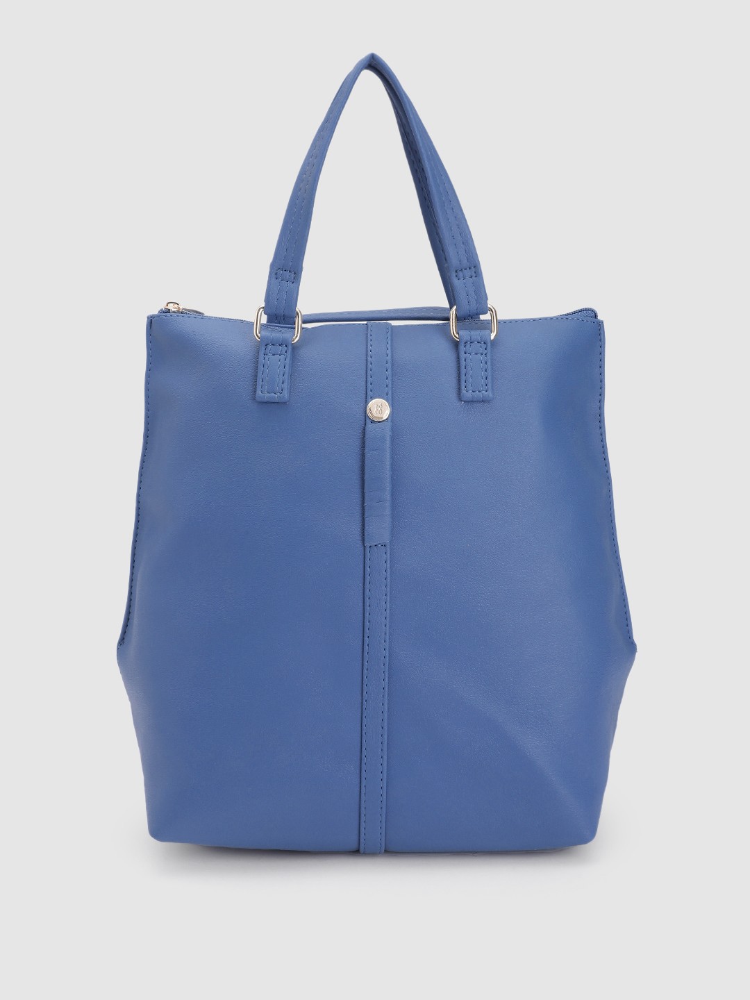 

Baggit Women Solid Handheld Cum Backpack, Blue