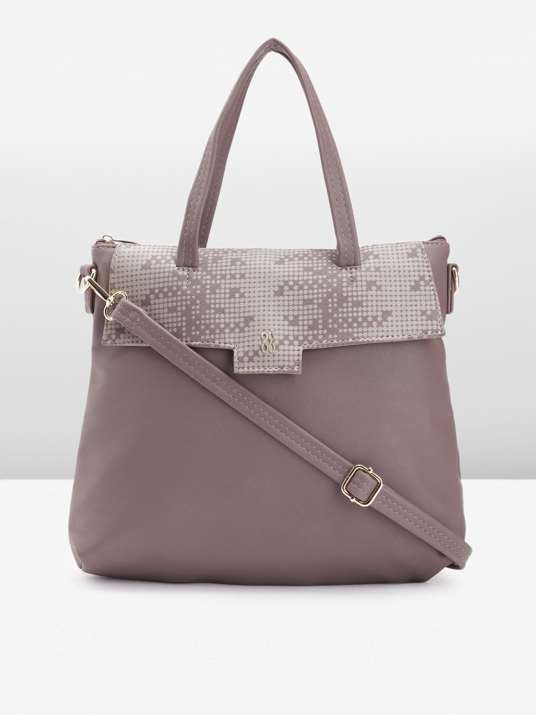

Baggit Printed Handheld Bag, Purple