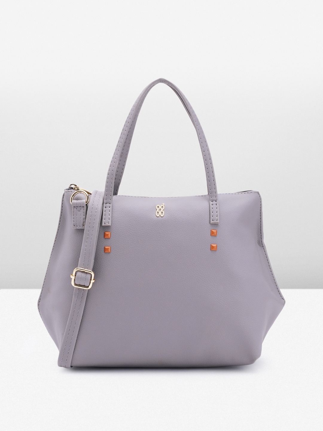 

Baggit Structured Handheld Bag, Purple