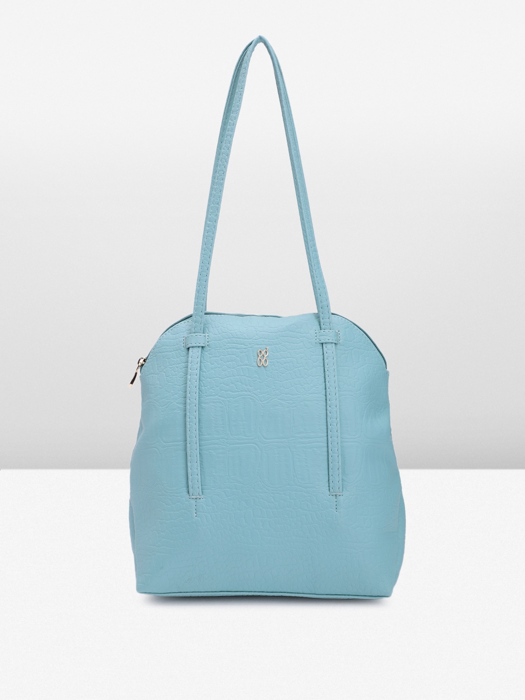 

Baggit Animal Textured Structured Shoulder Bag, Blue