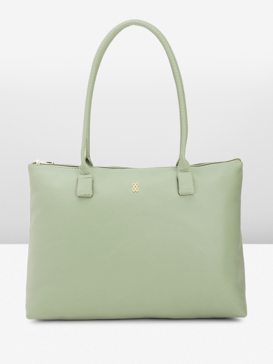 Baggit Structured Oversized Shoulder Bag, Green