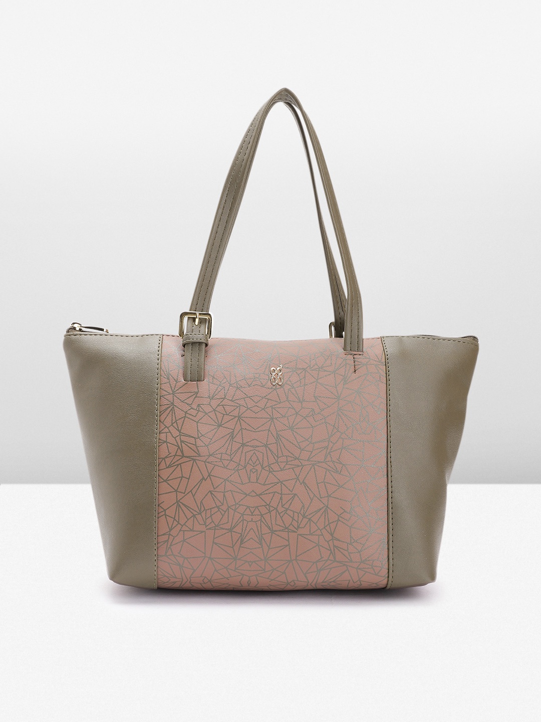 

Baggit Green Printed Shoulder Bag
