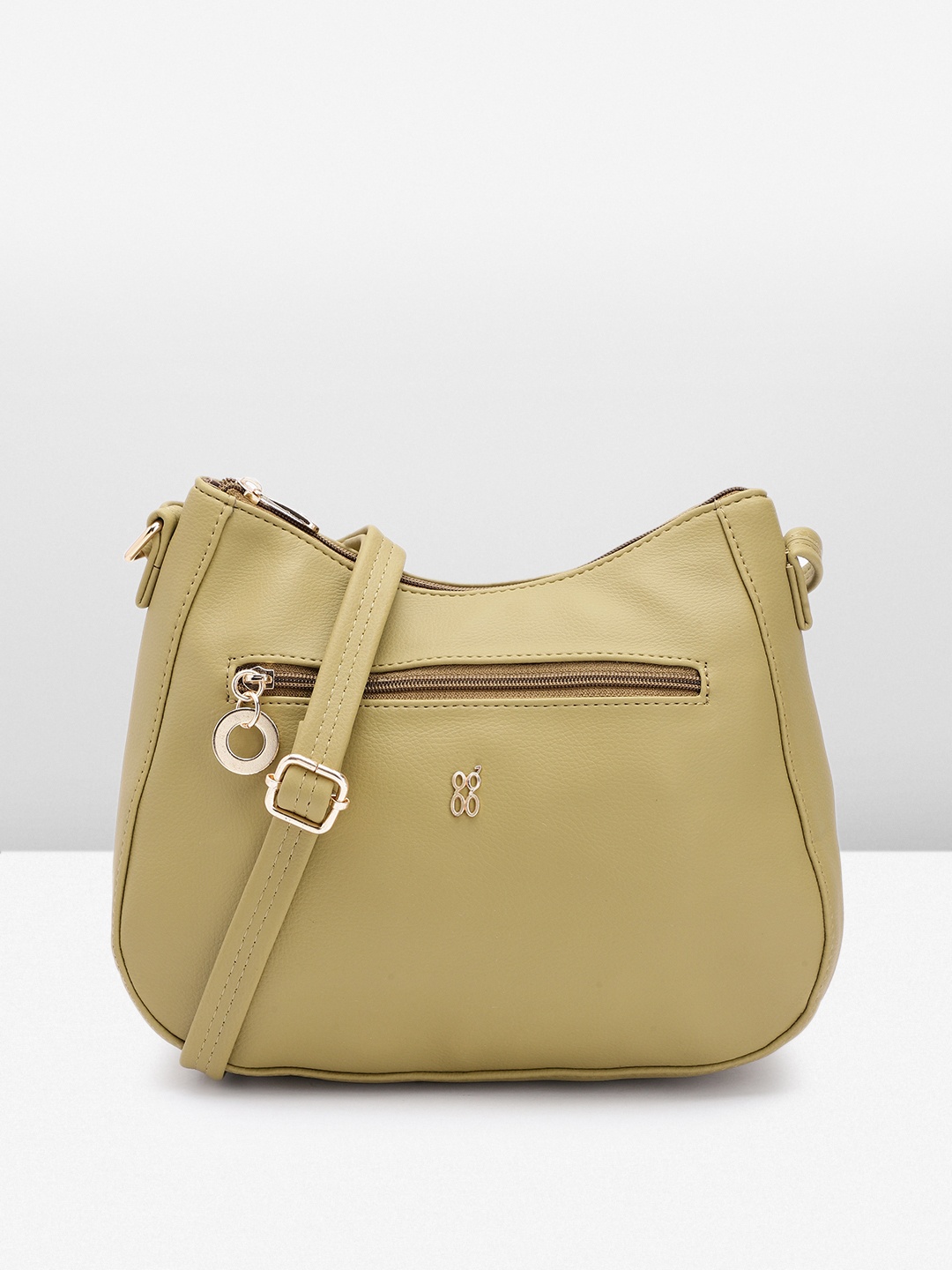 

Baggit Structured Sling Bag, Green