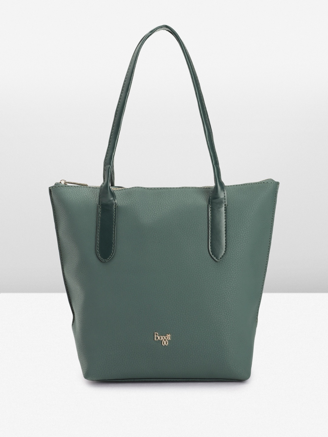 

Baggit Solid Structured Shoulder Bag, Green