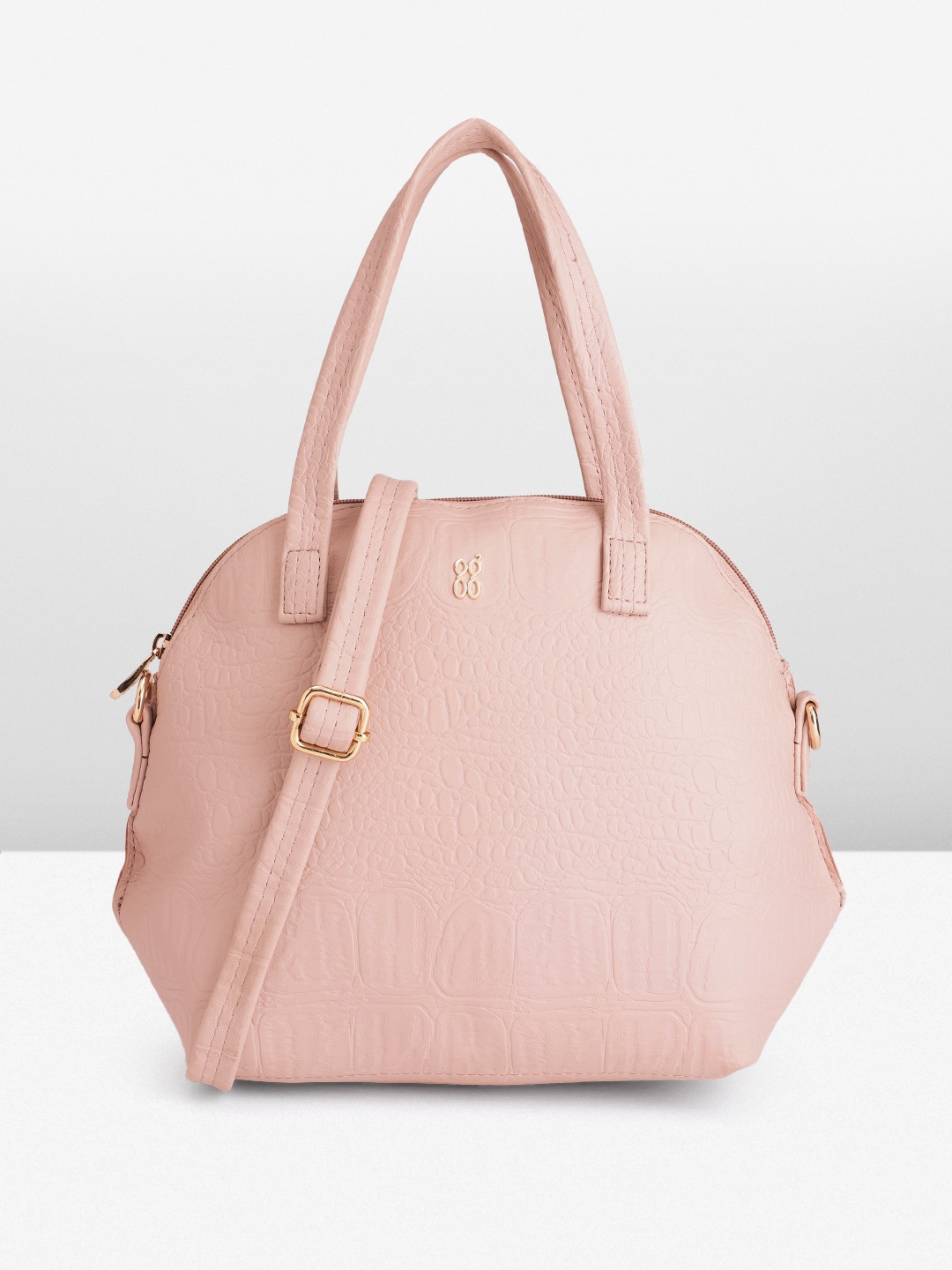 

Baggit Women Textured Handheld Bag, Beige