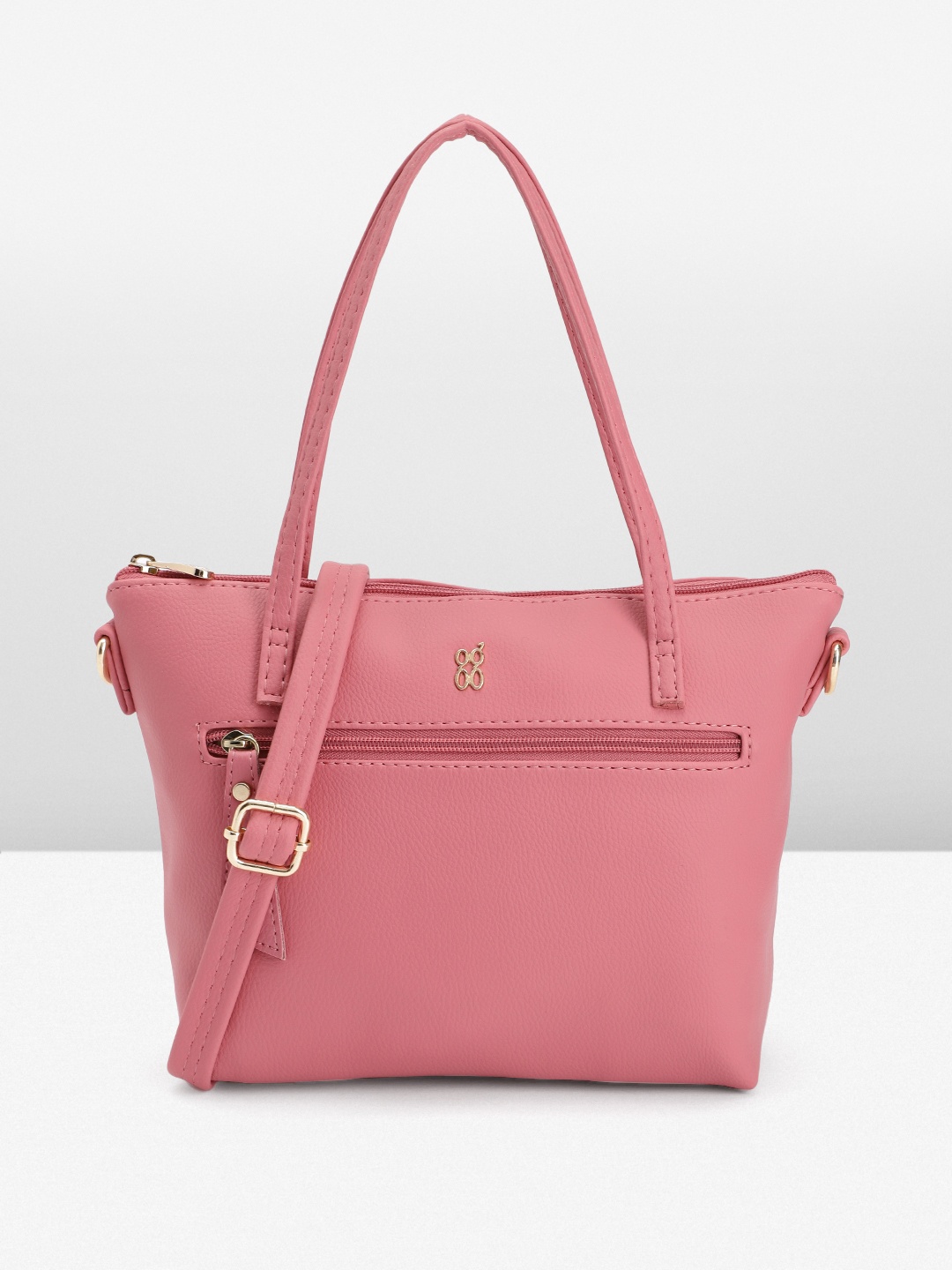 

Baggit Pink Solid Shoulder Bag
