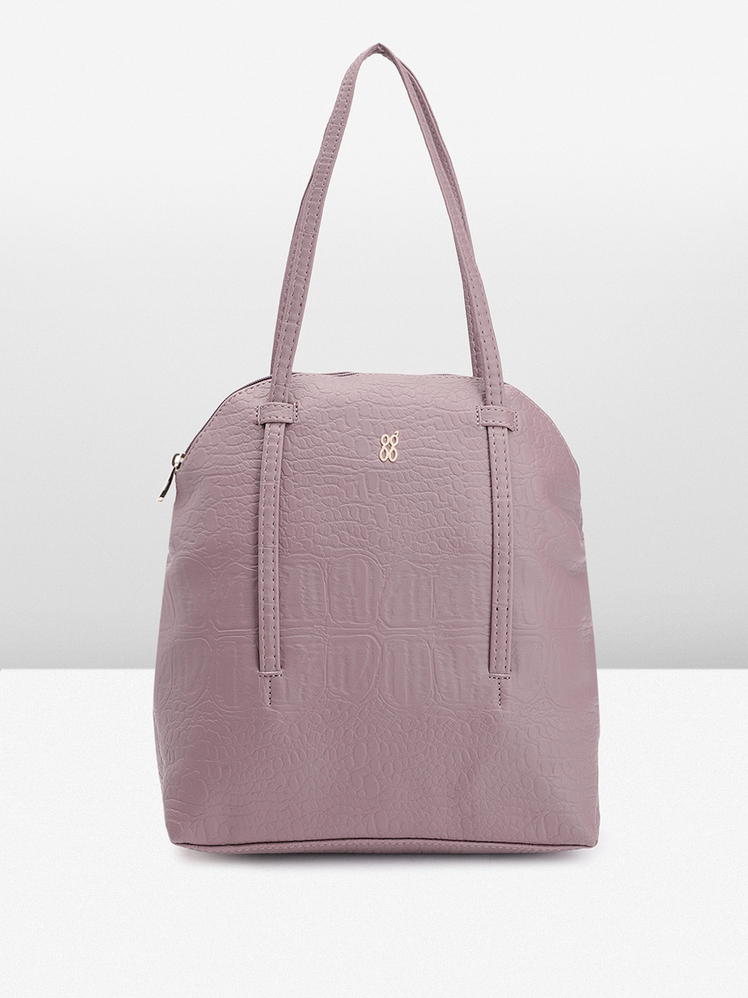 

Baggit Croc Textured Shoulder Bag, Mauve