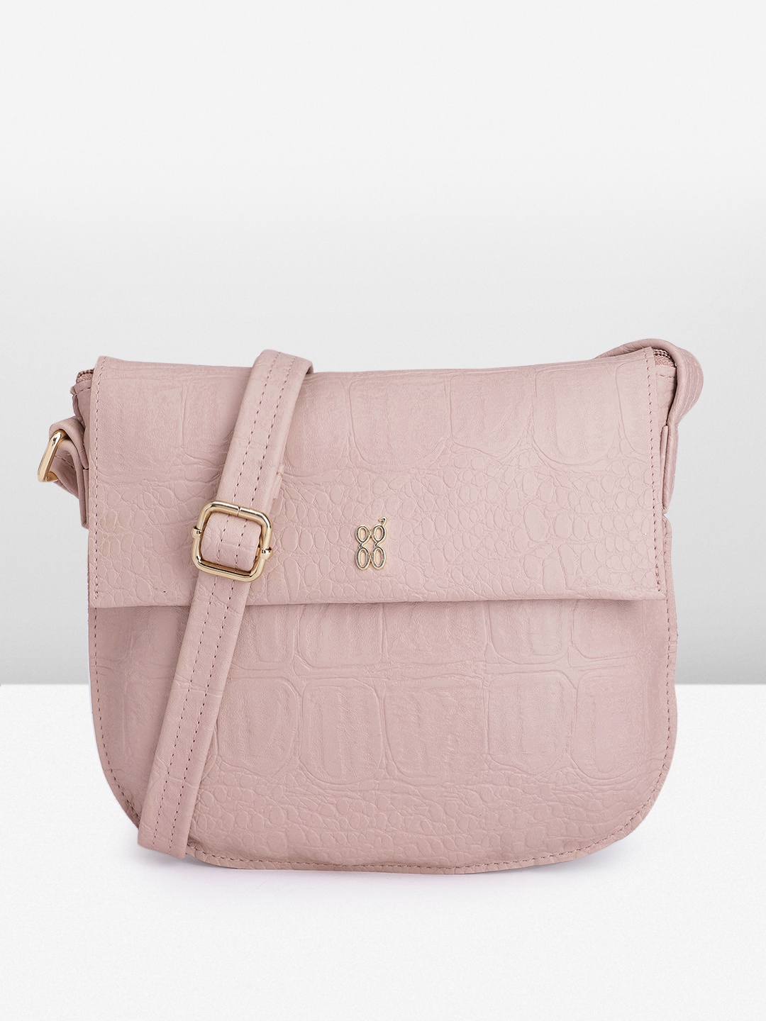 

Baggit Women Textured Sling Bag, Beige