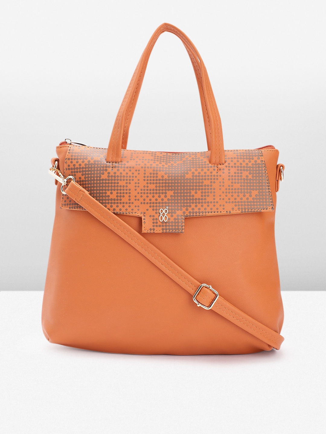 

Baggit Women Printed Shoulder Bag, Orange