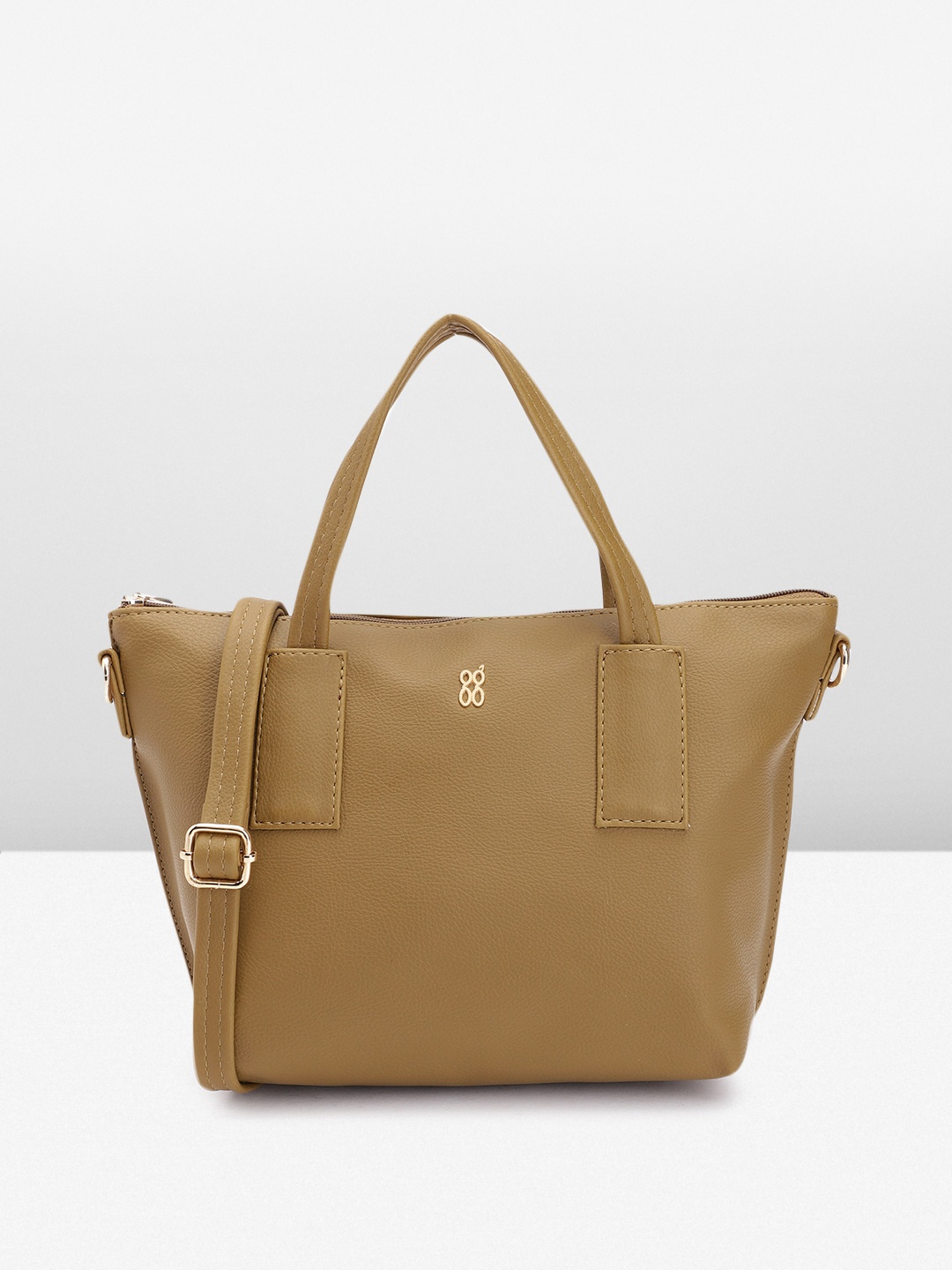 

Baggit Structured Handheld Bag, Olive