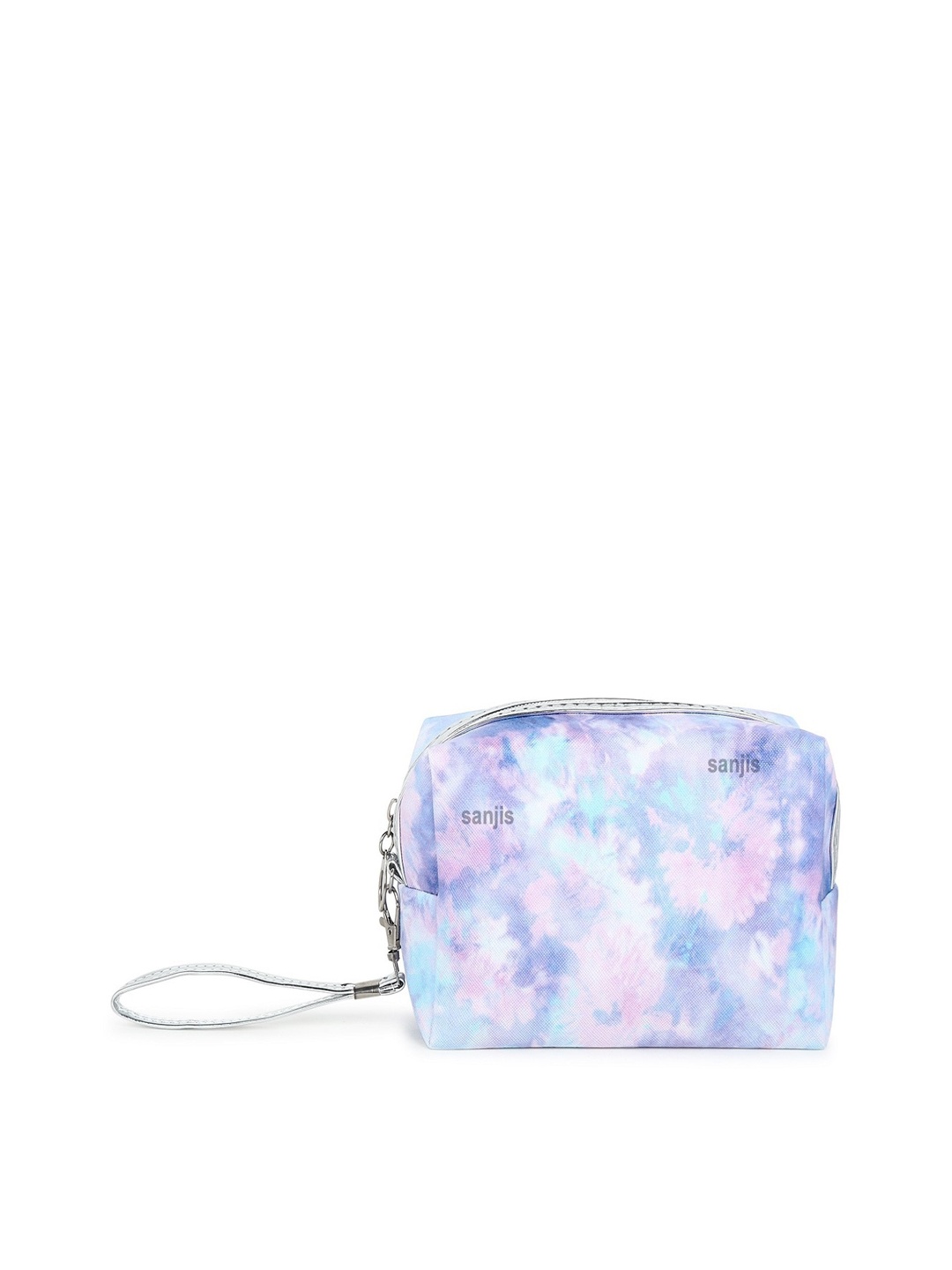 

Sanjis Enterprise Printed Travel Pouch Toiletry Bag, Purple