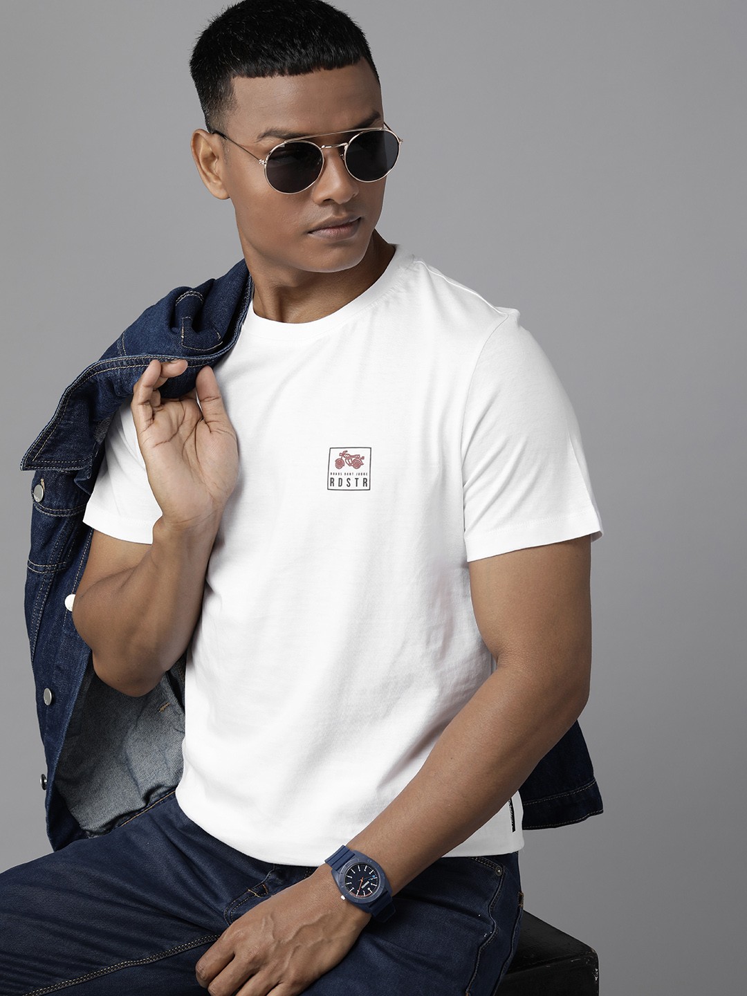 

The Roadster Lifestyle Co. Pure Cotton T-shirt, White