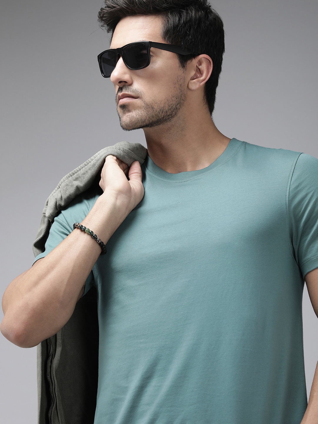 

The Roadster Lifestyle Co. Pure Cotton T-shirt, Green