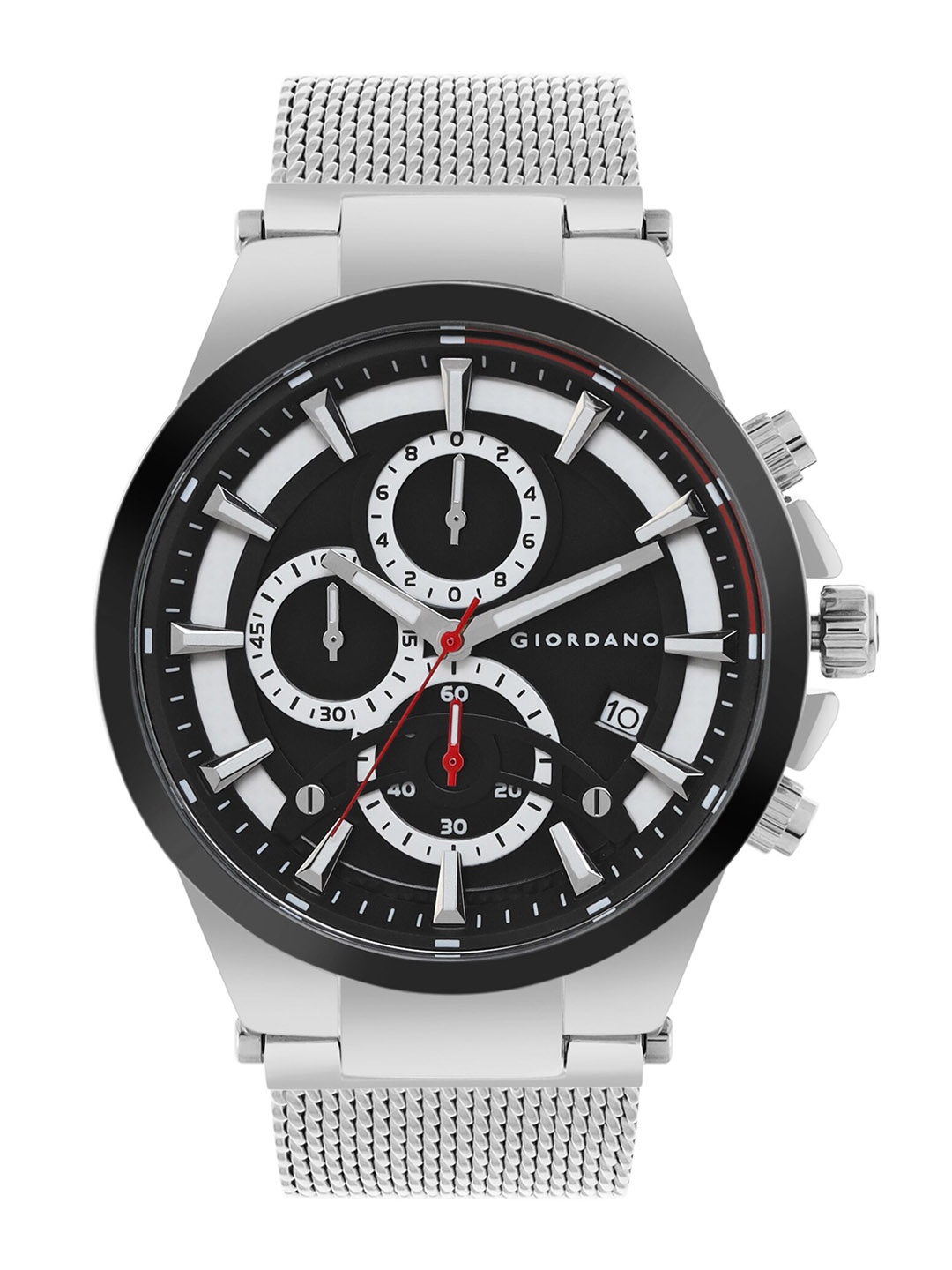 

GIORDANO Men Dial & Bracelet Style Straps Analogue Watch GZ-50038-11, Black
