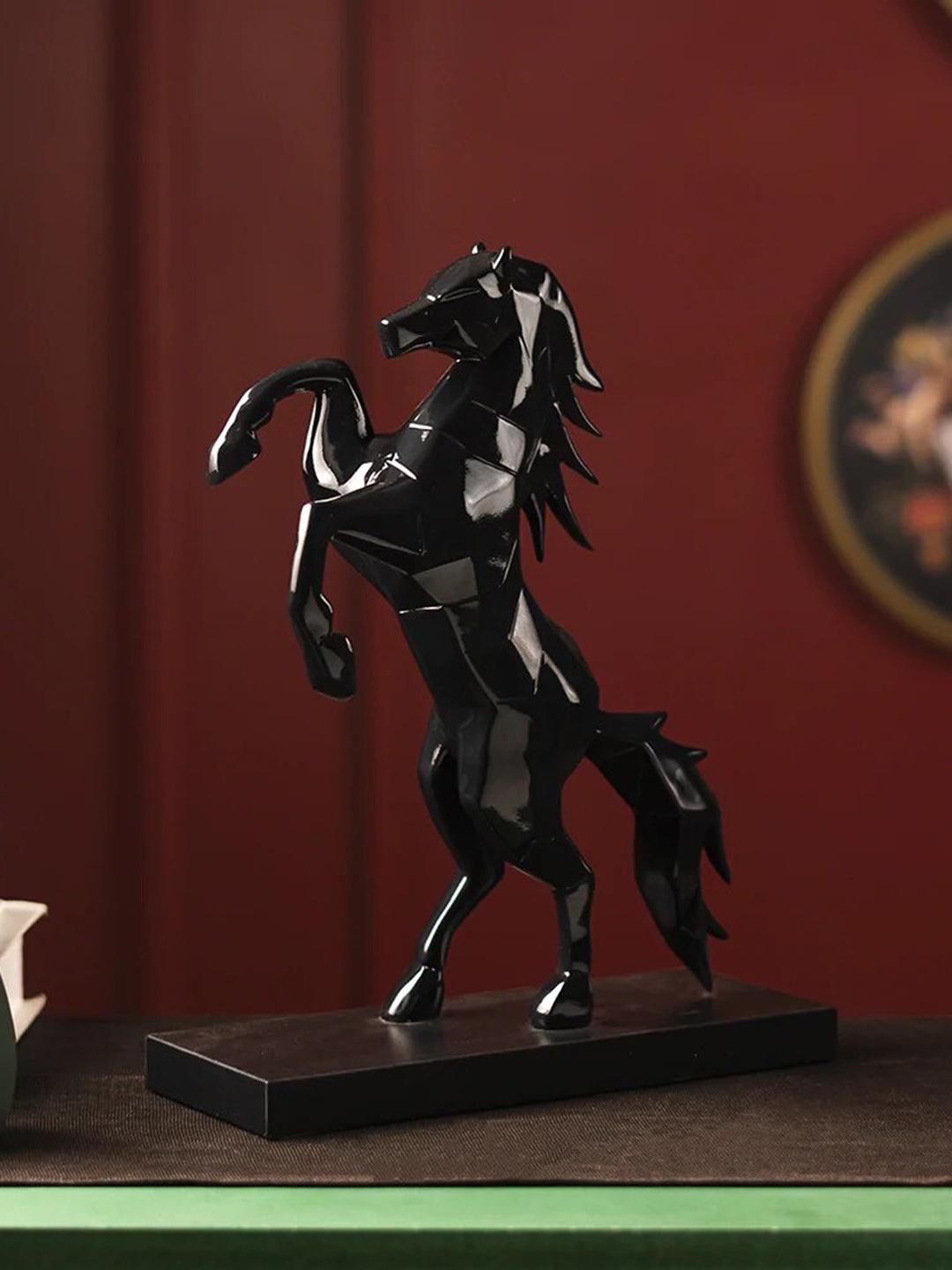 

THE ARTMENT Black Textured Horse Showpiece